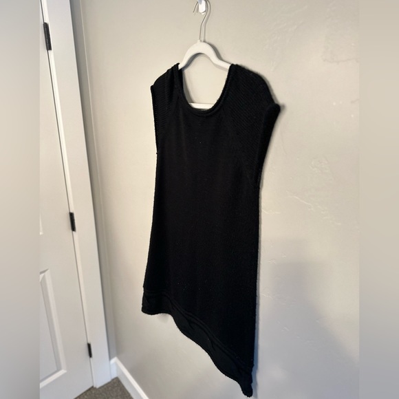 Rubbish Black Sweater Dress Cable Knit Nordstrom SZ LARGE - LIKE NEW! - Picture 8 of 9